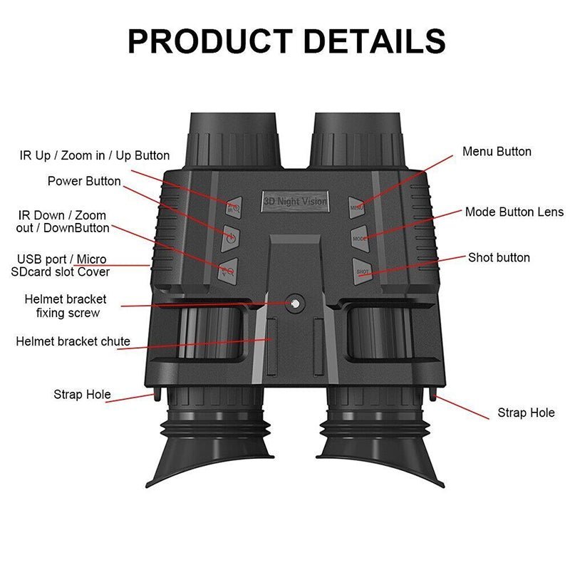 Binoculars with Night Vision So Cool, Heβll Think Santaβs a Spy