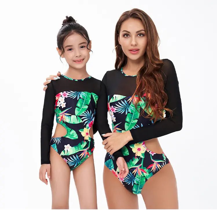 Sun, Sand, and Matching Swimsuits: The Ultimate Mother-Daughter Beach Day