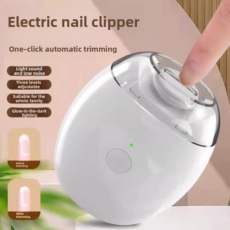One-click automatic electric nail clipper for adults and kids