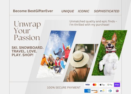 Unwrap Your Passion. Ski. Snowboard. Travel. Love. Play. Shop. Uncommon goods and best gifts for everyone from Best Gifter Ever. Shop now!