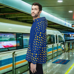 Adventure - Ready Navy - Blue Windbreaker with Hood and Kangaroo Pocket. Lightweight Travel Companion! - Best Gifter Ever: Everyday Items and Unique Gifts for Ski, Snowboard, Travel, and More