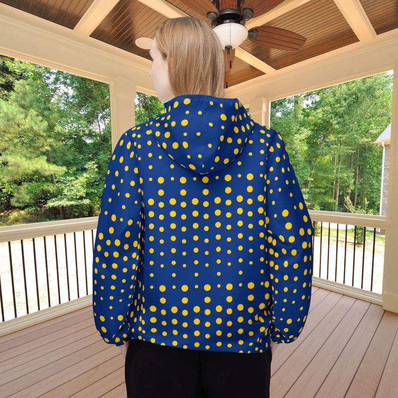 Adventure - Ready Navy - Blue Windbreaker with Hood and Kangaroo Pocket. Lightweight Travel Companion! - Best Gifter Ever: Everyday Items and Unique Gifts for Ski, Snowboard, Travel, and More