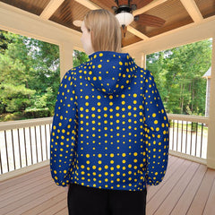 Adventure - Ready Navy - Blue Windbreaker with Hood and Kangaroo Pocket. Lightweight Travel Companion! - Best Gifter Ever: Everyday Items and Unique Gifts for Ski, Snowboard, Travel, and More