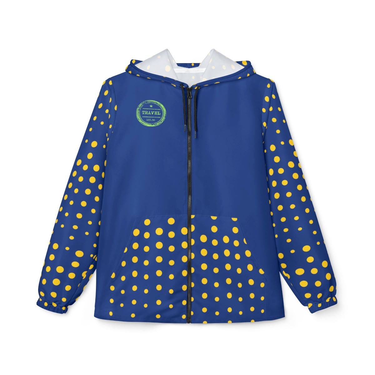 Adventure - Ready Navy - Blue Windbreaker with Hood and Kangaroo Pocket. Lightweight Travel Companion! - Best Gifter Ever: Everyday Items and Unique Gifts for Ski, Snowboard, Travel, and More