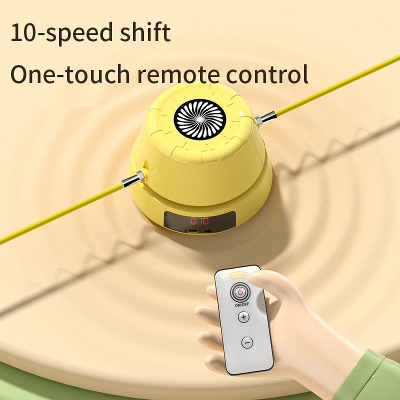 One-Touch Start Jump Rope Machine. Large Screen Jump Counter For Kids. Intelligent Counting Skipping Toy.