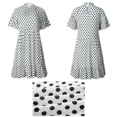 Chic Polka Dot Chiffon Dress for Millennials & Gen Z - Perfect for Spring, Summer, and Fall - Best Gifter Ever: Everyday Items and Unique Gifts for Ski, Snowboard, Travel, and More