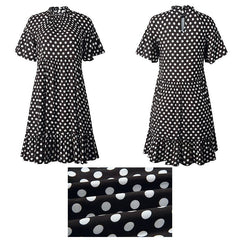 Chic Polka Dot Chiffon Dress for Millennials & Gen Z - Perfect for Spring, Summer, and Fall - Best Gifter Ever: Everyday Items and Unique Gifts for Ski, Snowboard, Travel, and More