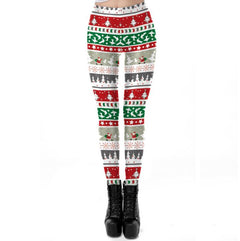 Christmas Leggings. Women's Bottoms. Holiday Fashion. Festive Leggings. Teen Fashion. Holiday Trend