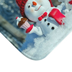 Cozy Snowmen Bath Mats - Anti - Slip Winter Decor for Kids Bathroom - Best Gifter Ever: Unwrap Your Passion: Ski. Snowboard. Travel. Love. Play. Shop.