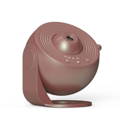 Planetarium lamp with constellation visuals. Star projector with adjustable focus.