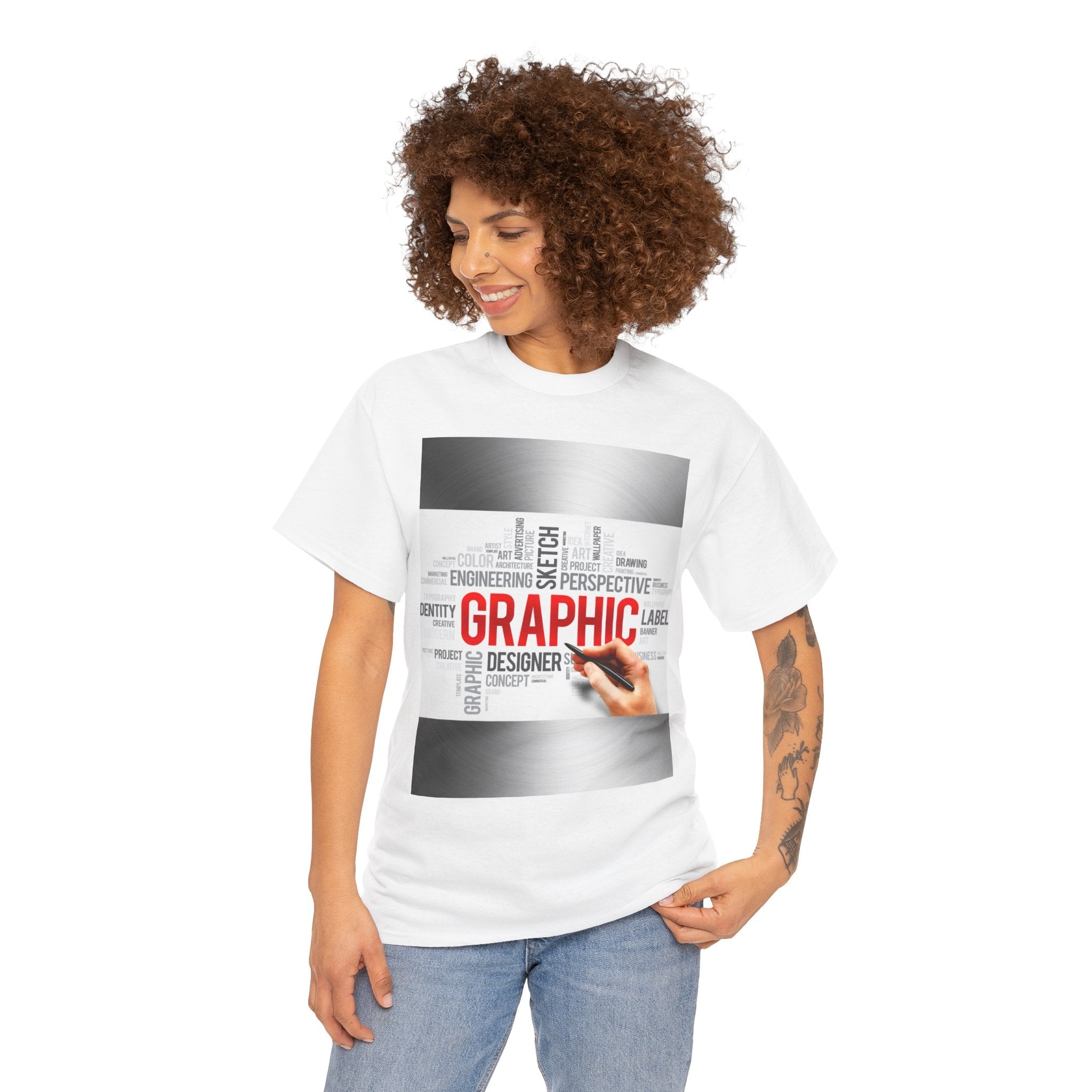 Graphic Design Mastery Unisex Tee - Express Your Creative Edge with Layering Graphic TShirt! -Original Shirt exclusively from Best Gifter Ever.