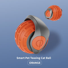 Smart pet teasing ball. Anti separation anxiety toys for cats and dogs. Safe interactive toys for pets.