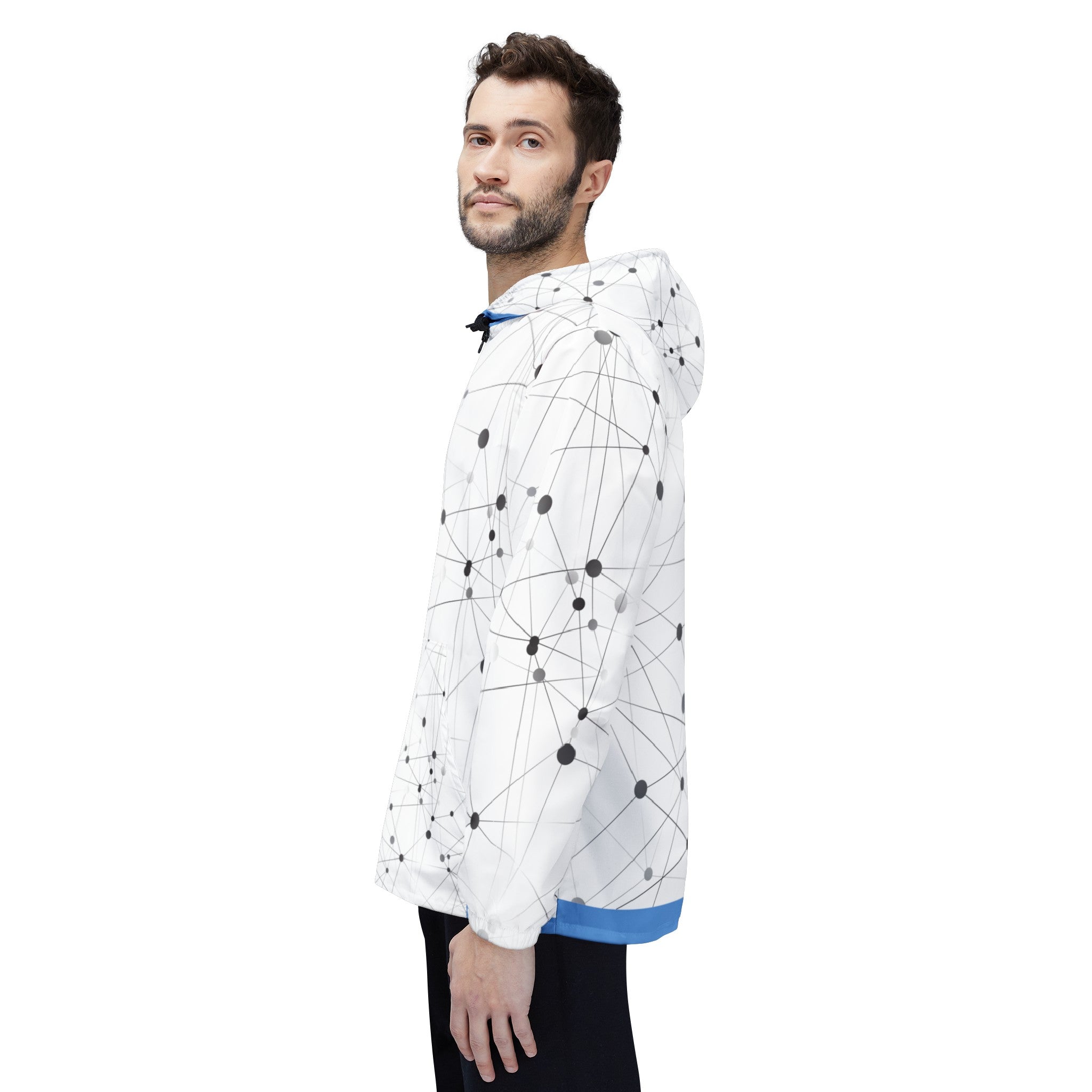 Lightweight Geometric Windbreaker: Unisex, City & Outdoor Adventure Ready, Ideal for Travel. - Best Gifter Ever: Unwrap Your Passion: Ski. Snowboard. Travel. Love. Play. Shop.