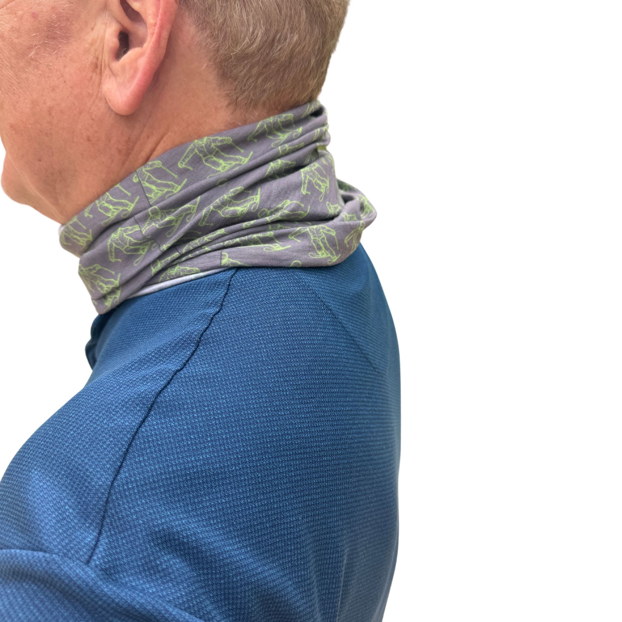 Best neck cover for campfires, hiking, camping, skiing. Universal bandana for outdoor enthusiasts.
