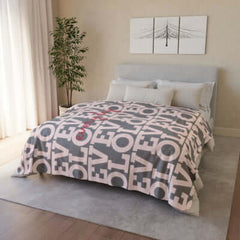 Love Every Day - Fleece Sherpa Blanket. Great gift for your loved one! Warm and cozy, stylish and practical! Order yours today! Family gifts.