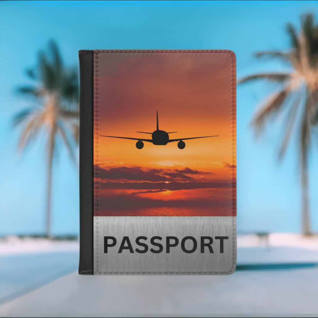 Passport Cover for U.S. Passport. 
Humane Faux Leather Passport Cover. Travel Essentials Organizer.
Passport Cover with Card Slots.
RFID Blocking Passport Wallet. Eco-friendly gifts.