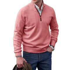 Men's sweater for cool weather. Polished look men's sweater. Men's sweater with long sleeves.