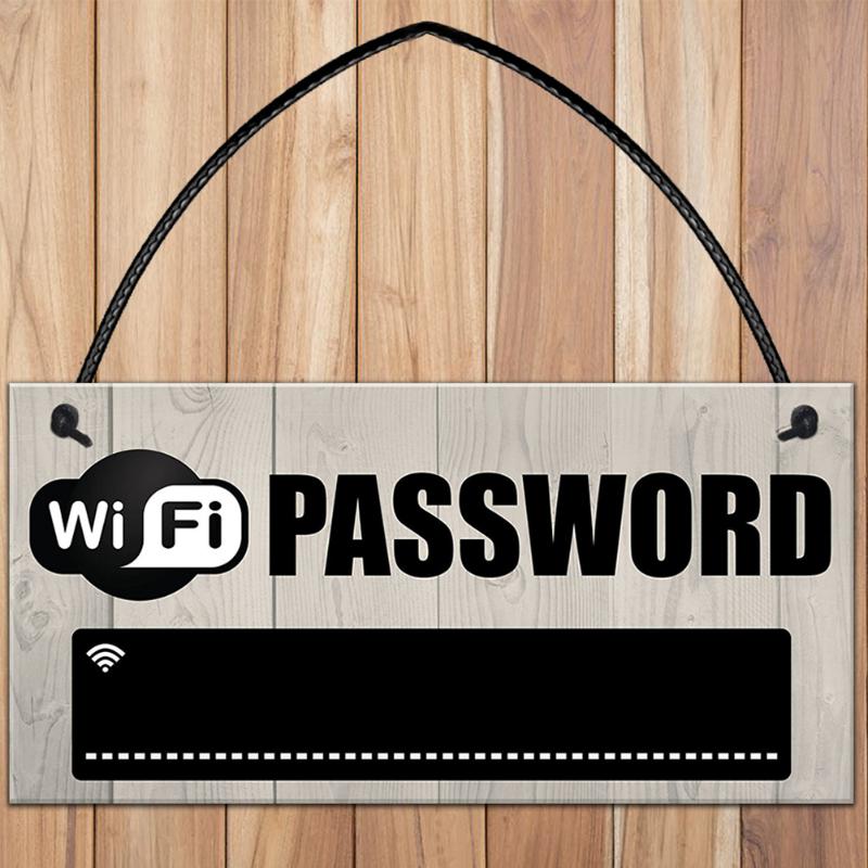 Modern Wooden WiFi Password Sign - Chalkboard Hanging Board for Home, Coffee Bar, Party Decorations - Best Gifter Ever: Everyday Items and Unique Gifts for Ski, Snowboard, Travel, and More