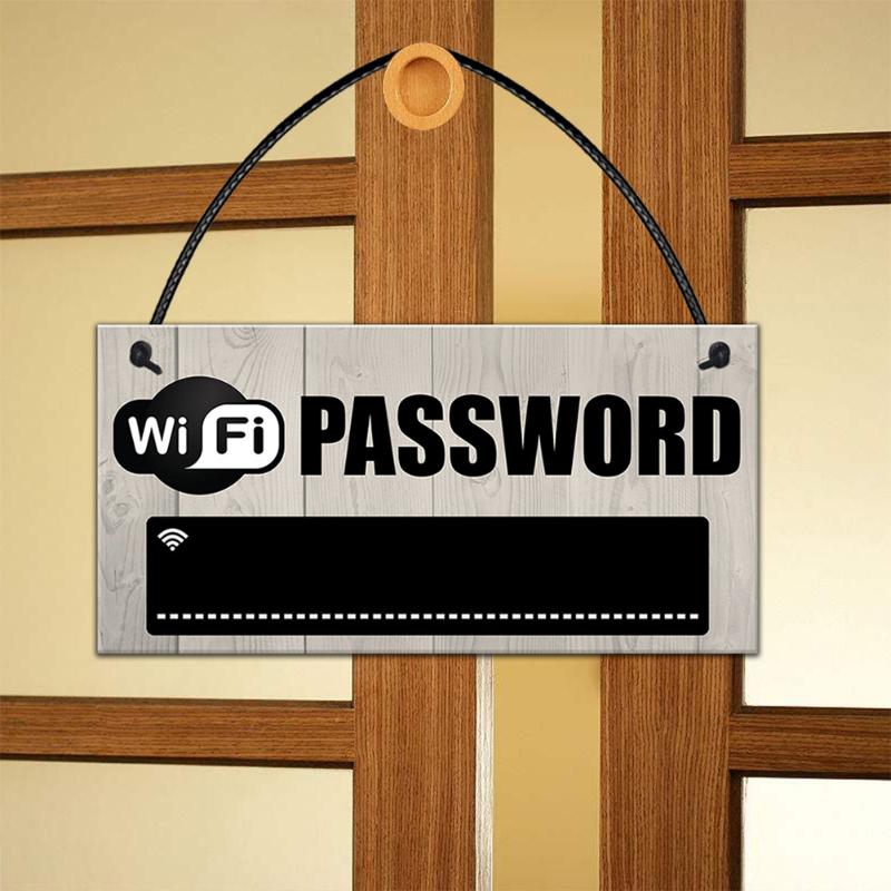 Modern Wooden WiFi Password Sign - Chalkboard Hanging Board for Home, Coffee Bar, Party Decorations - Best Gifter Ever: Everyday Items and Unique Gifts for Ski, Snowboard, Travel, and More