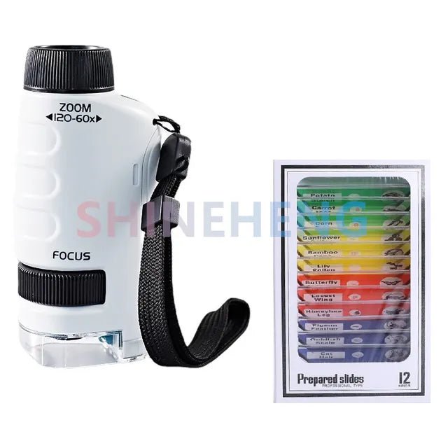 Microscope For Outdoor Learning. Microscope For Travel Exploration. Microscope For Early STEM Education.