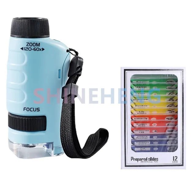 Microscope For STEM Learning. Microscope For Kids Exploration. Microscope For Science Discovery.