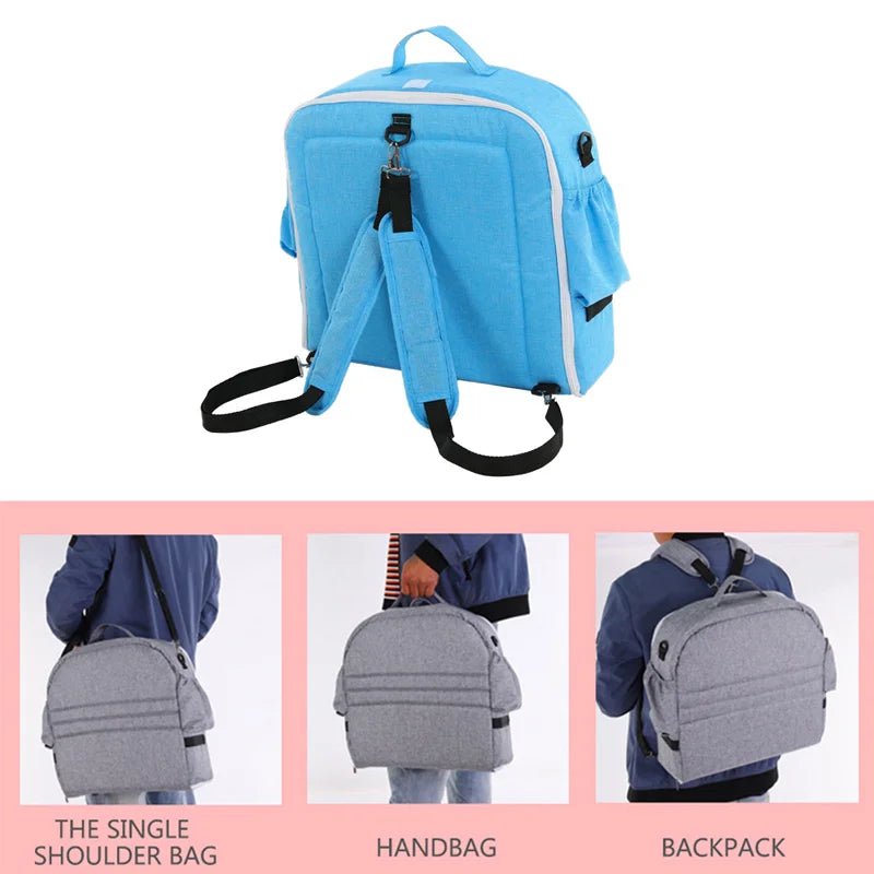 Baby Safety Bed. Baby Sleeping Solution. Baby Travel Gear. Hands-Free Baby Bed. Multi-Functional Baby Bed.