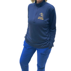 Athletic 1/4 zip stylish top for her. Winter lover fashion. Exclusive gift for her from Best Gifter Ever.