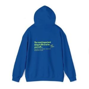 Snowboarder Hoodie With Funny Message - Ride the Slopes in Style and Comfort. For Him and Her. Fashion Culture. Hooded Clothing Articles for Men or Women.