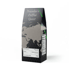 Traveler’s Coffee Quest - Bitterroot Blend | Dark French Roast World Map Coffee I Journey Recollections - Best Gifter Ever: Unwrap Your Passion: Ski. Snowboard. Travel. Love. Play. Shop. Perfect blend coffee.