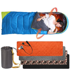 Heated Camping Mat. Winter Yoga Mat. Portable Heated Pad.