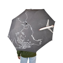 Stylish Umbrella For European Travel. Compact Umbrella For Weekend Getaways. Semi-Automatic Umbrella With Vintage Design. Elegant Travel Umbrella For Women.