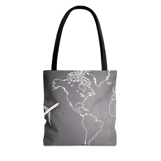 World Traveler Tote Bag β Stylish Travel Tote Bag for...