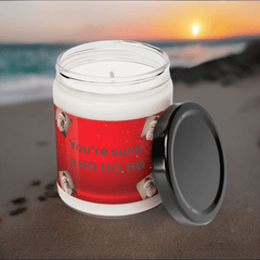 Candle in a jar for Christmas and Holidays. Home decor. Home fragrance. Buy now!