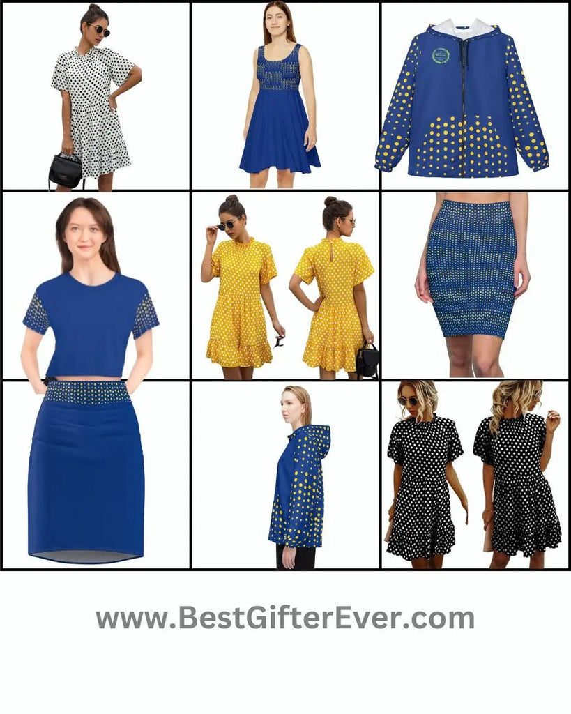 Comparing Trends: Feminine Fashion with Comfortable Dresses vs. Embellished Jeans