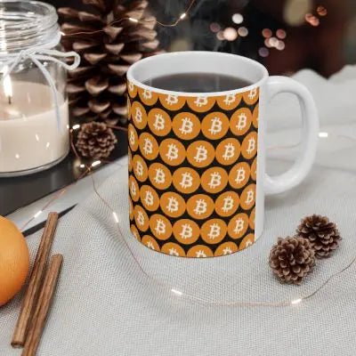 Explore the World of Office Mugs with a Bitcoin Twist