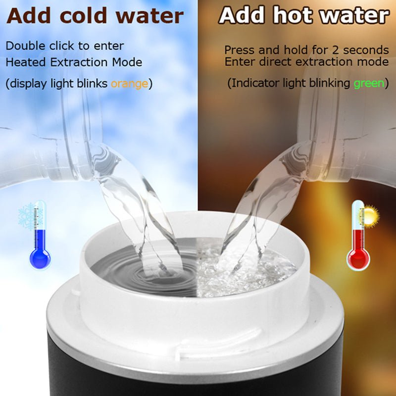 Fast heating coffee maker is a unique gift for colleagues. Cordless coffee maker for outdoor adventures and weekend getaways.