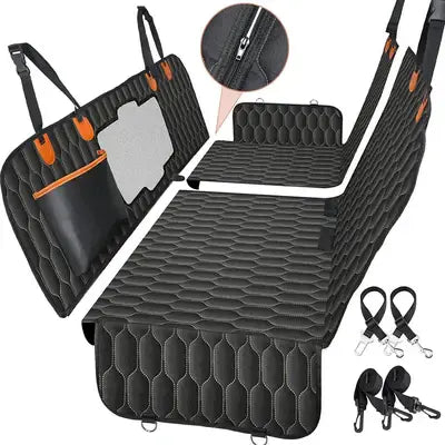 4 - in - 1 Premium Car Seat Cover for Pet Lovers & Families. Waterproof, Dirt - Proof, Scratch - Resistant. - Best Gifter EverPremium 4 in 1 Car Seat Cover4 in 1 car seat coveractive pet seat protectorbadge - freeshipping