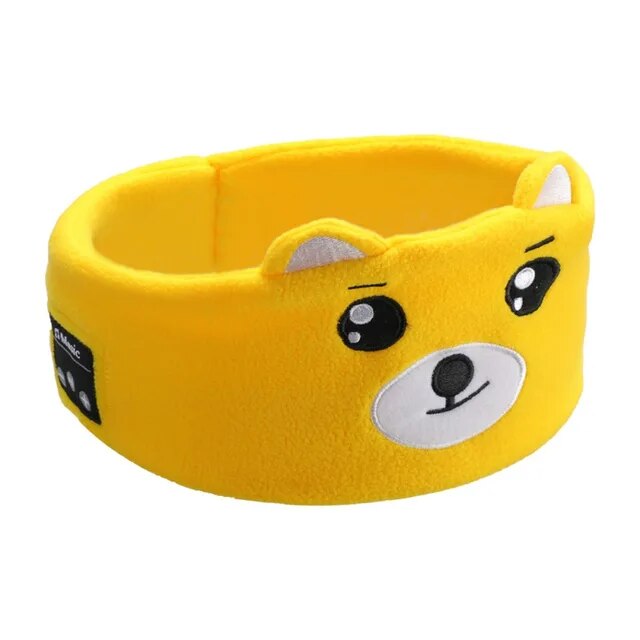 Kids Sleep Headphones – Soft Bluetooth Headband for Travel & Bedtime