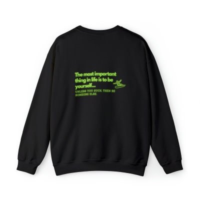 Snowboarding sweatshirt with funny message. Best gift for winter enthusiasts. Best snowboard gift ever.