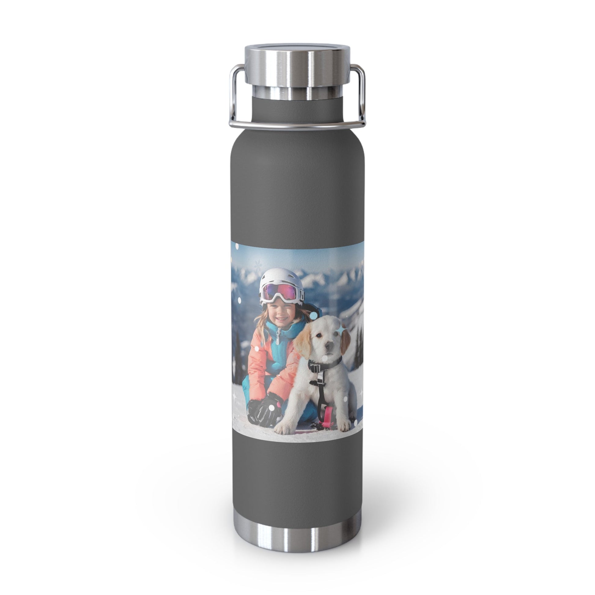 Best Friends - Copper Vacuum Insulated Bottle for Joyful Hydration. 22oz. Romance and Friendships. Passion and Love.