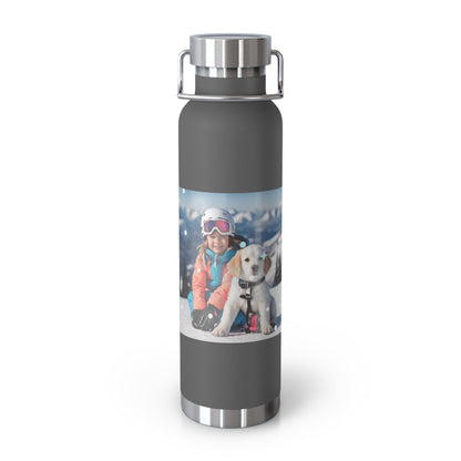Best Friends - Copper Vacuum Insulated Bottle for Joyful Hydration. 22oz. Romance and Friendships. Passion and Love.