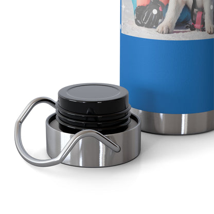 Hot and cold beverages in style with copper water bottle