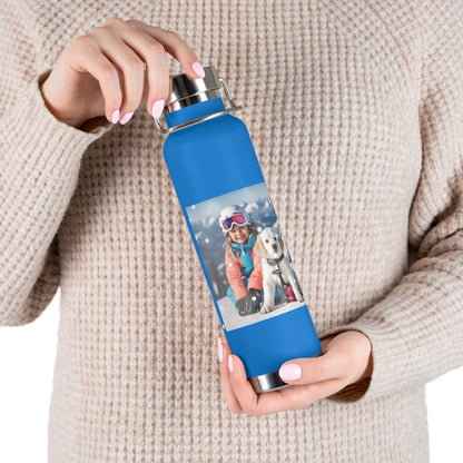 Best Friends - Copper Vacuum Insulated Bottle for Joyful Hydration. 22oz. Romance and Friendships. Passion and Love. -