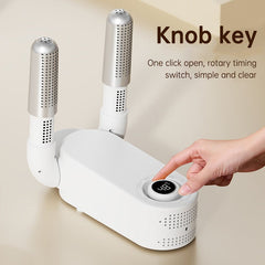  Shoe sterilizer with UV light technology, Electric boot dryer for sports footwear