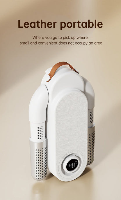 Space-saving foldable shoe dryer design, Boot dryer with 180W constant temperature, UV shoe sterilizer for odor prevention