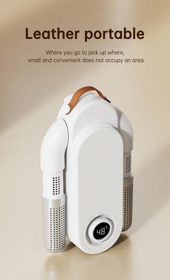 Space-saving foldable shoe dryer design, Boot dryer with 180W constant temperature, UV shoe sterilizer for odor prevention