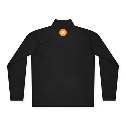 Bitcoin Minimalist Quarter - Zip Pullover – Limited Edition Exclusive Crypto Club Gear - Best Gifter Ever: Everyday Items and Unique Gifts for Ski, Snowboard, Travel, and More