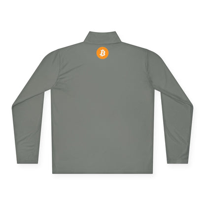 Bitcoin Minimalist Quarter - Zip Pullover – Limited Edition Exclusive Crypto Club Gear - Best Gifter Ever: Everyday Items and Unique Gifts for Ski, Snowboard, Travel, and More