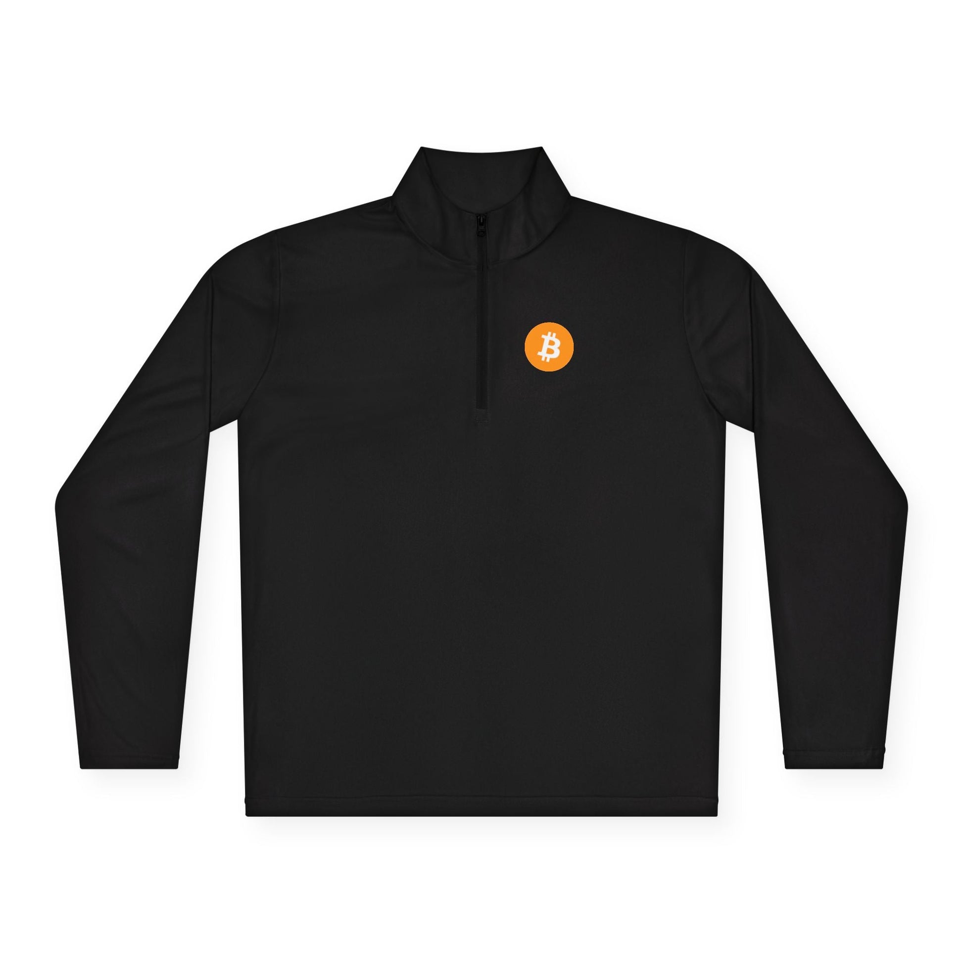 Bitcoin Minimalist Quarter - Zip Pullover – Limited Edition Exclusive Crypto Club Gear - Best Gifter Ever: Everyday Items and Unique Gifts for Ski, Snowboard, Travel, and More