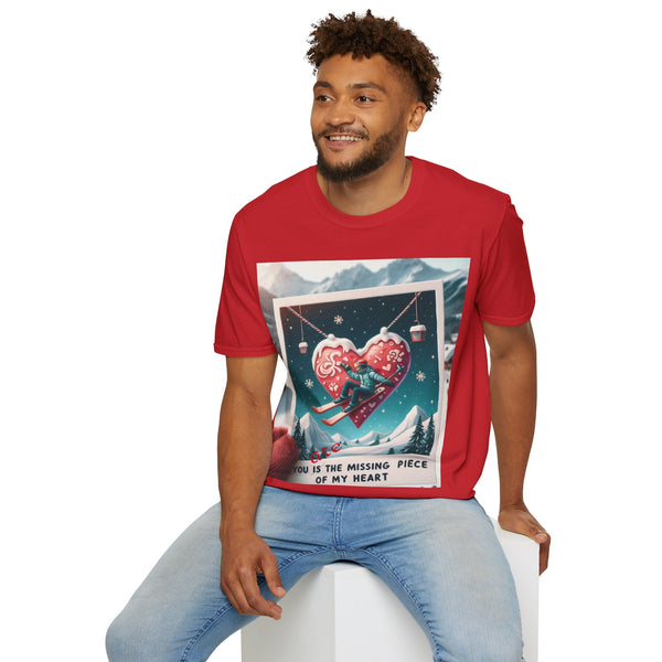 Buy the Best Missing Piece of My Heart T-Shirt | for Men and Women | Shop Now | Anniversary and Valentine Special | Friendship Celebration